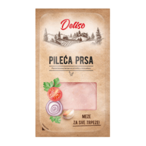 Pileća prsa DELISO slajs 100g
