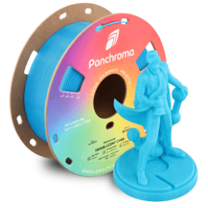 POLYMAKER Panchroma PLA 1,75 mm Translucent Cyan 3D filament