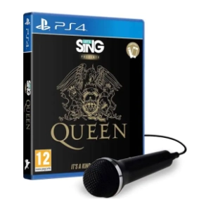 PS4 Lets Sing Queen sa mikrofonom
