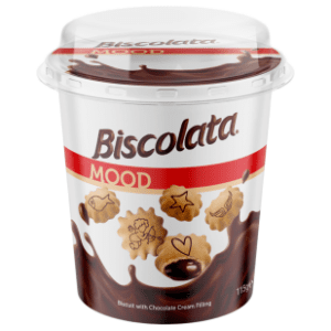 Punjeni keksići BISCOLATA Mood 115g