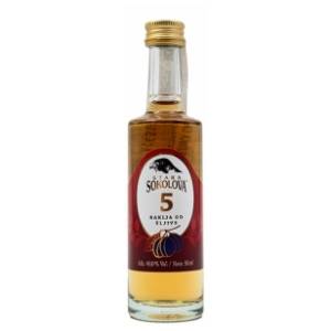 Rakija STARA SOKOLOVA šljiva 5 yo 0.5l