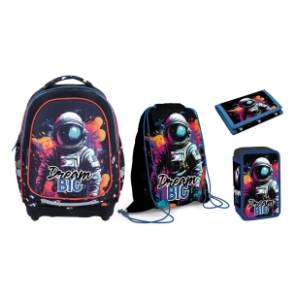Ranac za školu anatomski S-COOL Dream big set