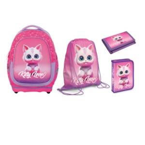 Ranac za školu anatomski S-COOL Kitty Sc3208 set