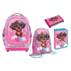 Ranac za školu anatomski S-COOL Puppy SC3367 set