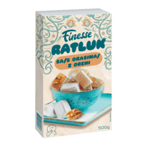 Ratluk FINESSE sa orasima 500g