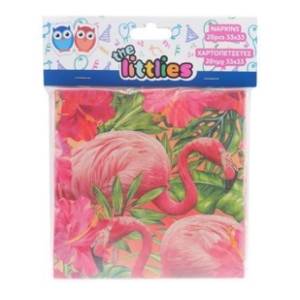 Salvete THE LITTLIES Flamingo 20kom