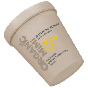 Šampon ORGANIC MIMI piling gold set 310g