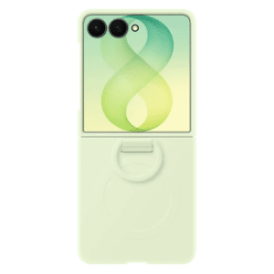 SAMSUNG Ring silikonska magnetna maska za Galaxy Z Flip8 Green