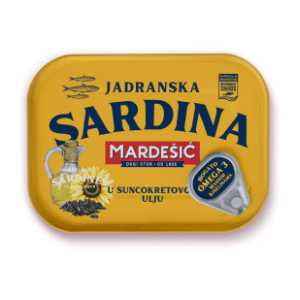 Sardina MARDEŠIĆ jadranska u suncokretovom ulju 100g