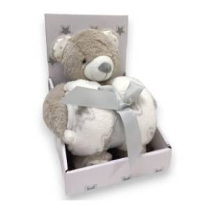Set igračka i ćebence Bear bež BBO