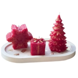 Set sveća ATELIER REBUL Christmas 5 3kom