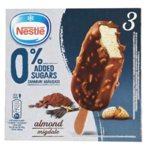 Sladoled NESTLE No added sugar almond multipack 3x90ml