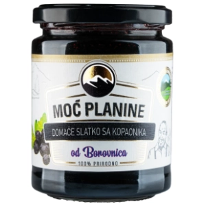 Slatko MOĆ PLANINE divlje borovnice 380g
