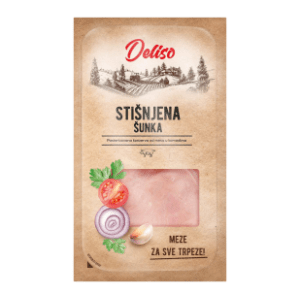 Šunka stišnjena DELISO slajs 100g