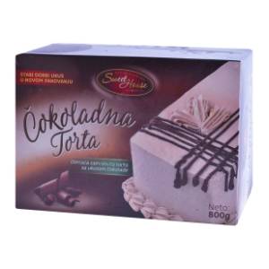 SWEET HOUSE čokoladna torta 800g