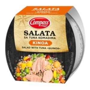 Tuna salata COMPASS Kinoa 160g