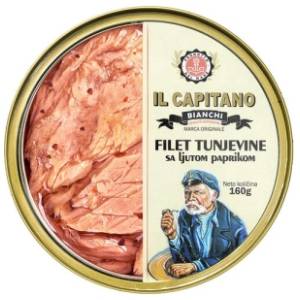 Tunjevina IL CAPITANO fileti sa ljutom paprikom 160g