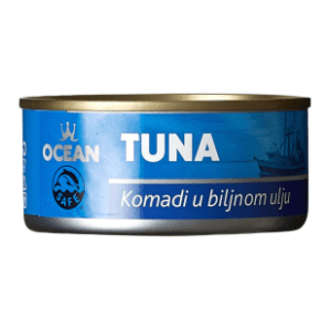 Tunjevina OCEAN komadi u biljnom ulju 160g