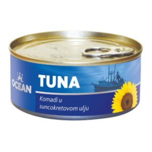 Tunjevina OCEAN komadi u suncokretovom ulju 160g