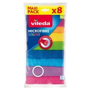 VILEDA Magična krpa colors microfibre 8kom