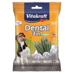 VITAKRAFT Dental Fresh poslastica za pse 3u1 S 120g