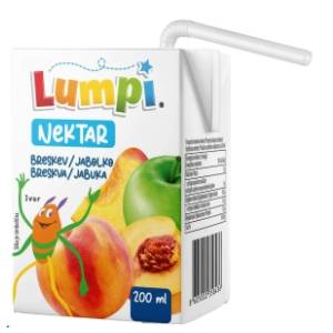 Voćni sok LUMPI Nectar breskva 200ml