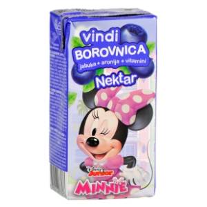 Voćni sok VINDI aronija borovnica jabuka 200ml