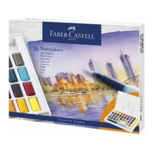 Vodene boje FABER CASTELL slikarske 36boja