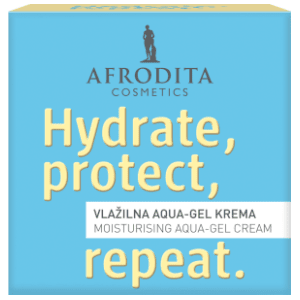 AFRODITA Hydrate protect repeat aqua gel krema za lice 50ml