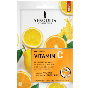AFRODITA Why vitamin C maska za lice 2x6ml