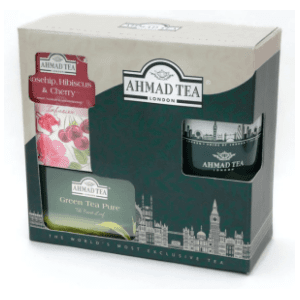 AHMAD TEA čaj darjeeling + winter charm + šolja za čaj