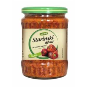 Ajvar BAŠ BAŠ blagi starinski 540g