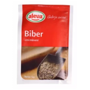 ALEVA crni biber mleveni 5g