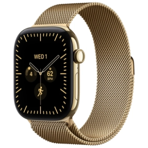 APPLE Watch S12 GPS + Cellular 46mm Radiant Gold Titanium Milanese M/L MJGV4WF/A pametni sat