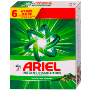 ARIEL Instant dissolution mountain spring 6 pranja (390g)