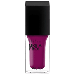 AURA Like a pro lak za nokte 124 purple red