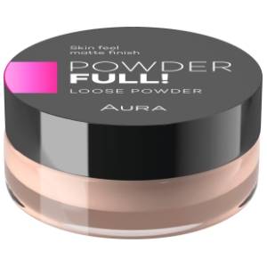 AURA Powderfull puder u prahu 02 natural