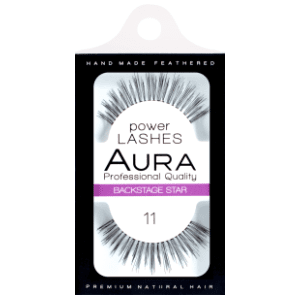 AURA Power lashes veštačke trepavice 11 backstage star 1kom