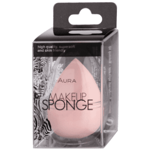 AURA sunđer za nanošenje šminke pink 1kom