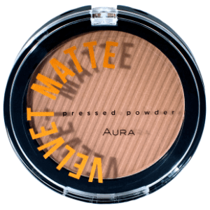 AURA Velvet matte kompaktni puder 316 medium beige