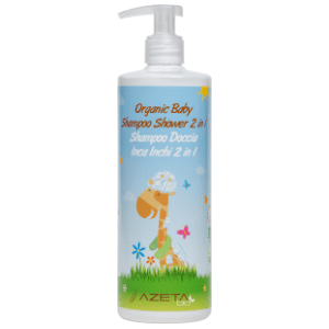 AZETA BIO organski uljani šampon i kupka 2u1 500ml