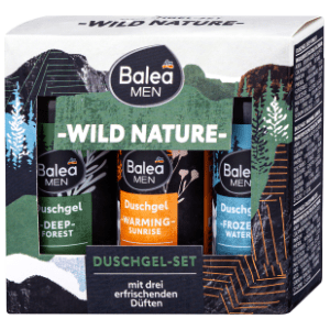 BALEA men set Wild nature (gela za tuširanje 3kom)