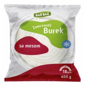 BAŠ BAŠ smrznuti burek sa mesom 600g