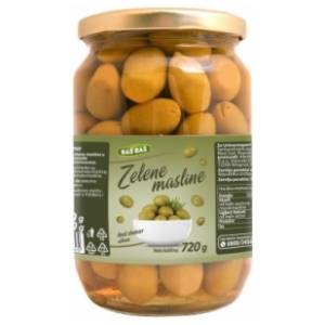 BAŠ BAŠ zelene masline sa košticom 720g