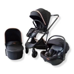 BBO kolica za bebe 3 u 1 Neo black
