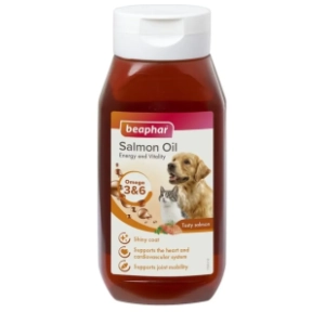 BEAPHAR Salmon oil dodatak ishrani za pse lososovo ulje 430ml