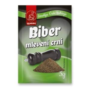 Biber MORAVKA mleveni 5g