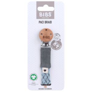 BIBS lančić za lažu Petrol baby blue