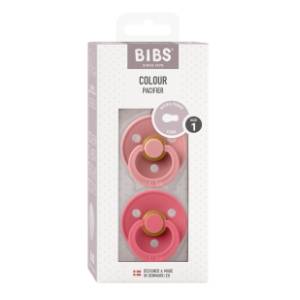 BIBS laža Dusty pink & coral (0-6m) 2kom