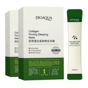 BIOAQUA Collagen maska za lice 20x4ml